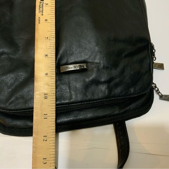 Vintage Pelle Studio backpack Wilsons soft leather multiple pockets organizer